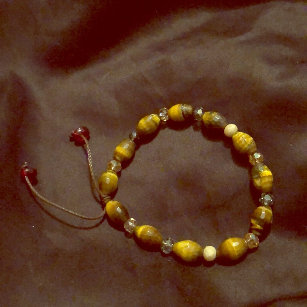 Tiger Eye beaded bracelet